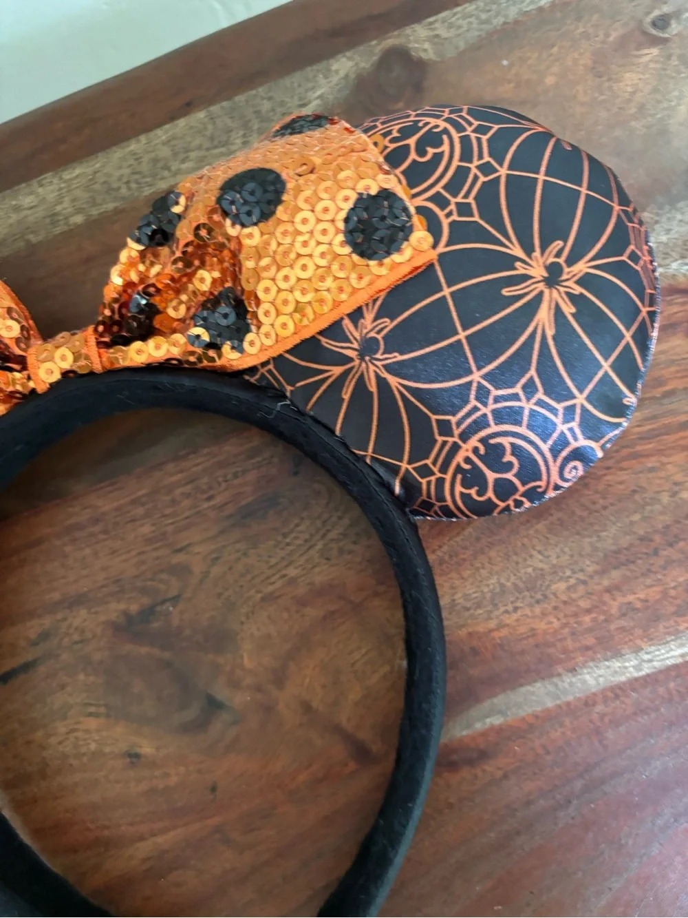 Halloween Minnie Mouse Ears Headband